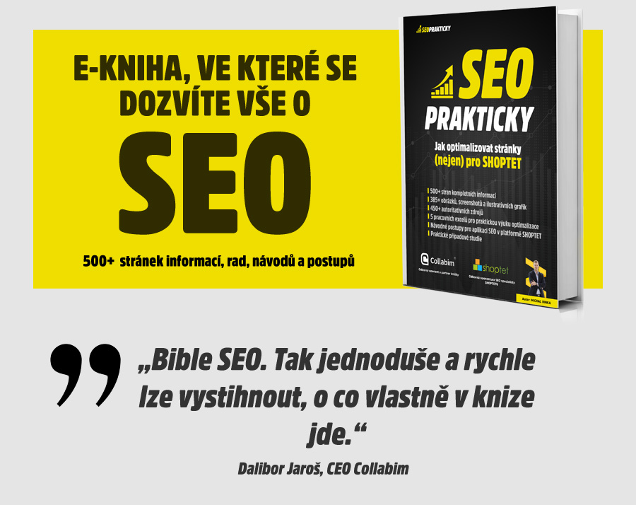 SEO PRAKTICKY: Jak optimalizovat stránky (nejen) pro SHOPTET